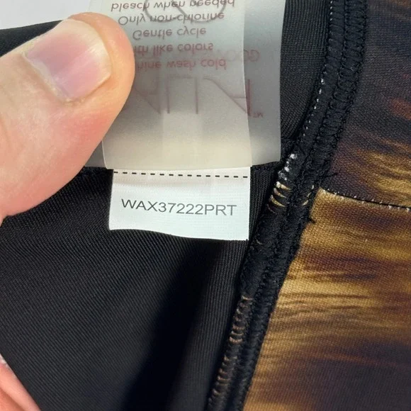 Callia by Carrie Underwood Padded Sports Bra Medium Impact Racerback Brown M - Picture 7 of 8